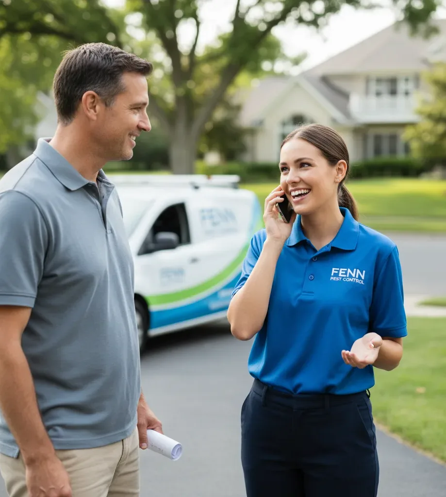 Fenn Pest Control customer support in Centerville